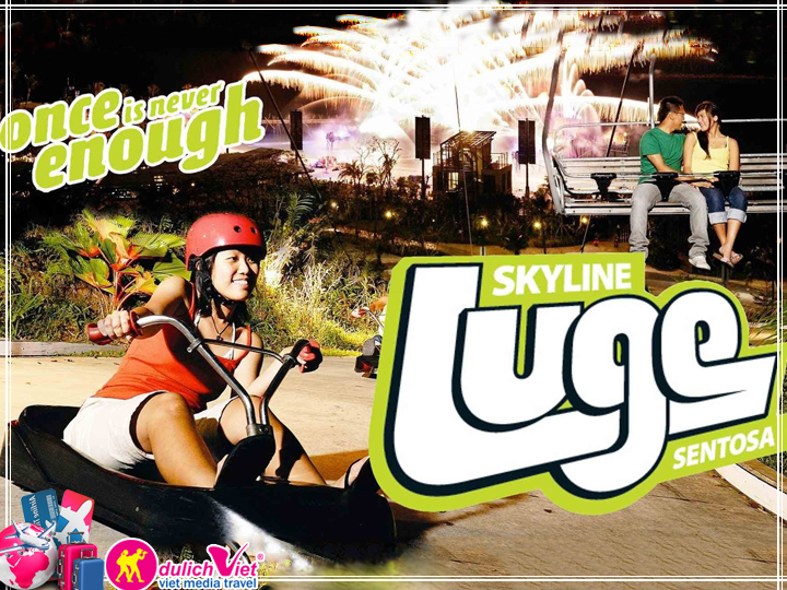 Vé tham quan Singapore trải nghiệm Luge & Skyride